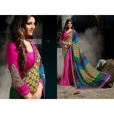 Printed Georgette Designer Saree